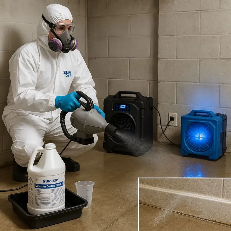 Sanitization and Odor Removal process in Dimmitt, TX