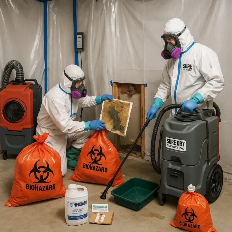 Contaminated Water Handling Protocols process in Dimmitt, TX